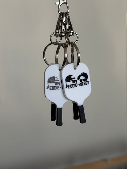 Customized Mini Pickleball Paddle Keychains| Personalized Your Way