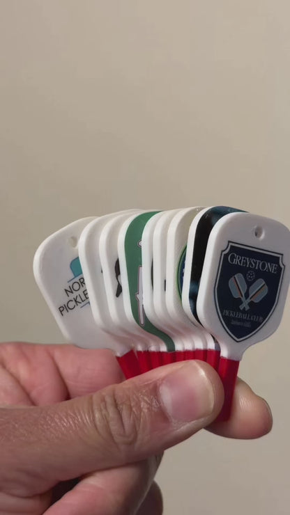 Customized Mini Pickleball Paddle Keychains| Personalized Your Way